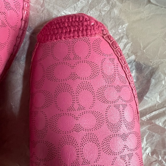 ❌ SOLD ❌** COACH Carley Perforated Leather Espadrilles - Picture 3 of 5